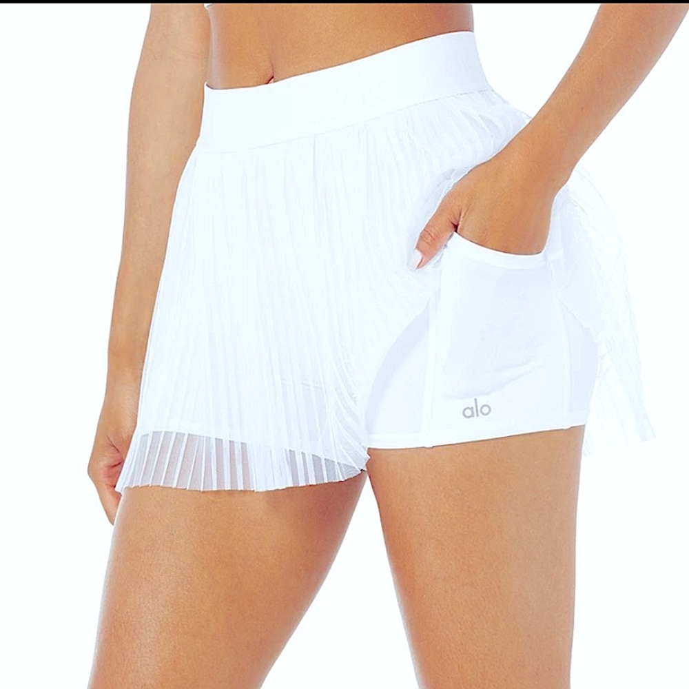 Mesh Flirty Tennis Skirt